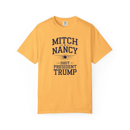 "Mitch & Nancy Shot President Trump", Unisex T-shirt