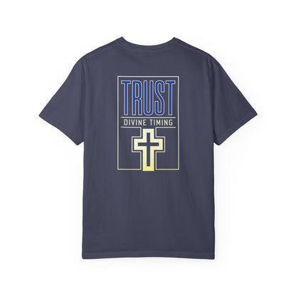 "Trust Divine Timing" #01, Unisex T-shirt