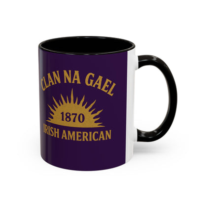 "Clan na Gael - Irish American", Colorful Mugs (11oz, 15oz) (3B0A4F)