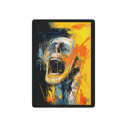 "Behind the Facade", Fine Art Playing Cards (Void Black)
