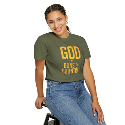 "God Guns & Country" #02, Unisex T-shirt