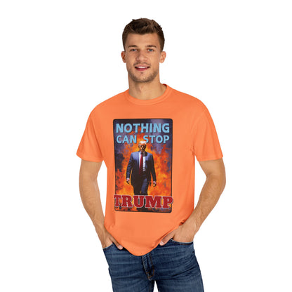 "Nothing Can Stop Trump", Unisex T-shirt (Light Colors)