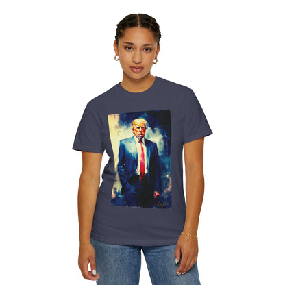 "Trump Portrait No. 6", Unisex T-shirt (Dark Colors)