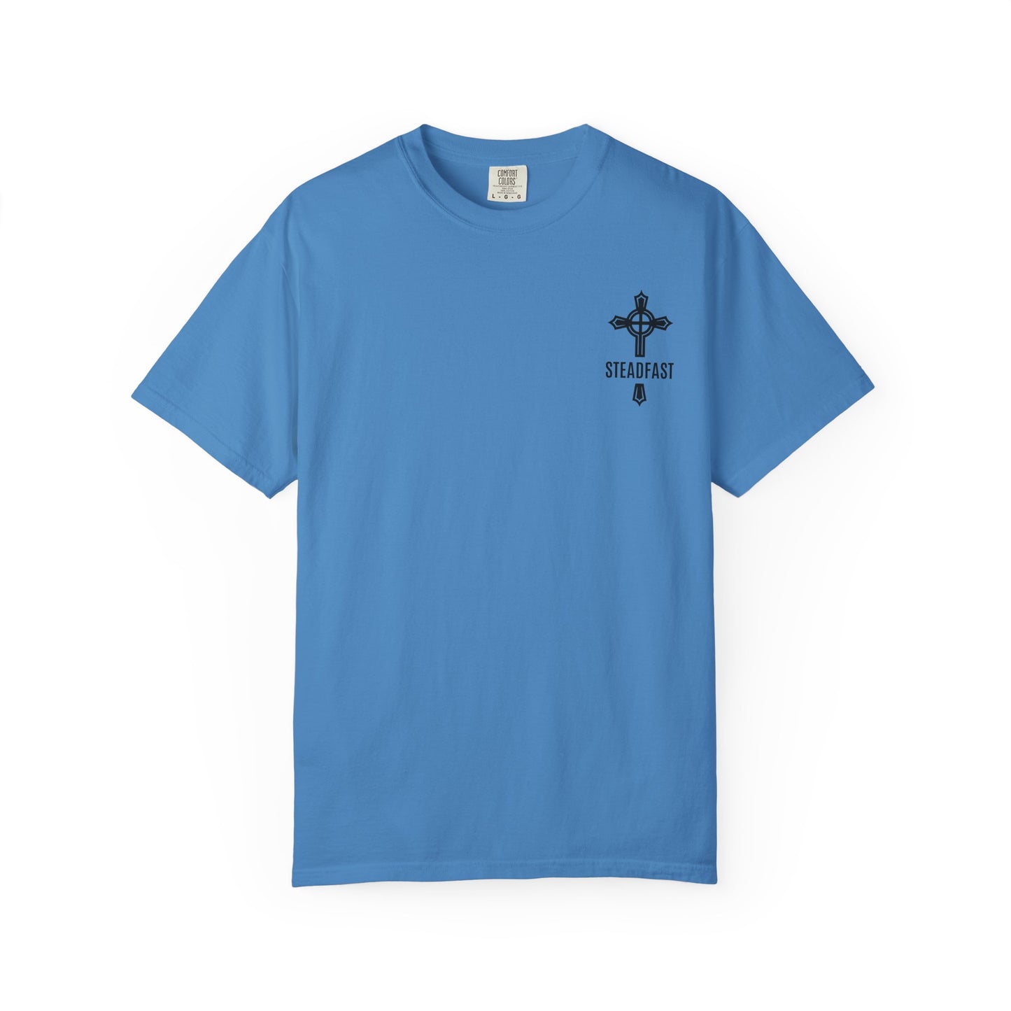 "Steadfast Cross in Black", Unisex T-shirt