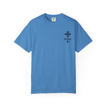 "Steadfast Cross in Black", Unisex T-shirt