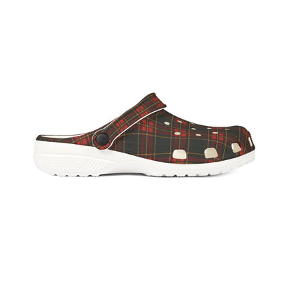 "Kilmor Gallóglach Tartan", Foam Rubber Clogs
