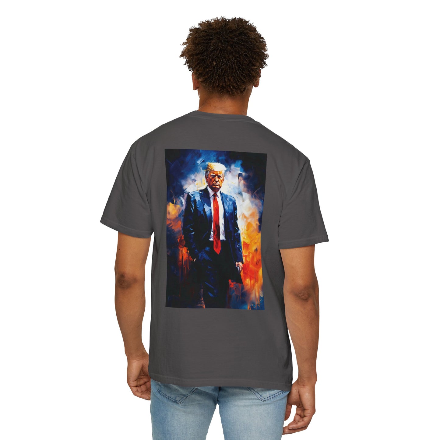 "Trump Portrait" #22, Unisex T-shirt (Dark Colors)