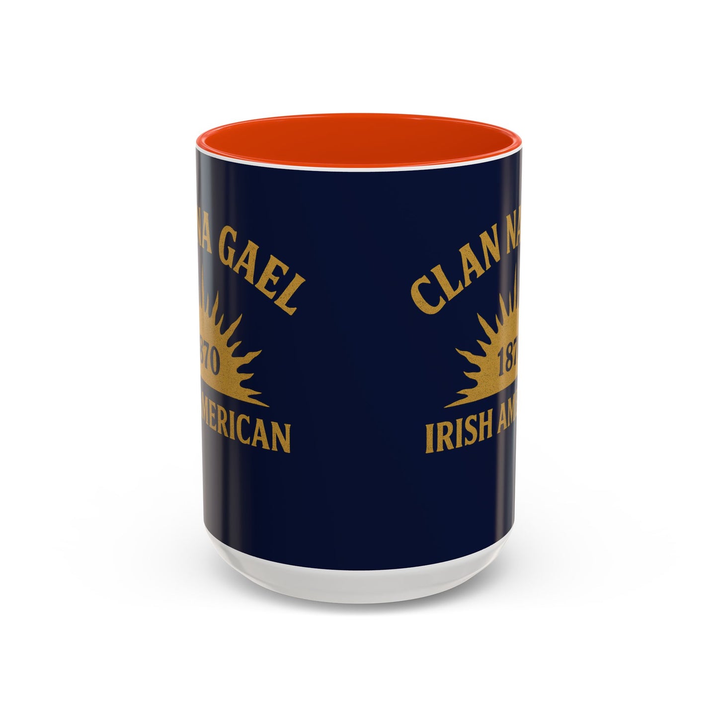 "Clan na Gael - Irish American", Colorful Mugs (11oz, 15oz) (Mariana Blue)
