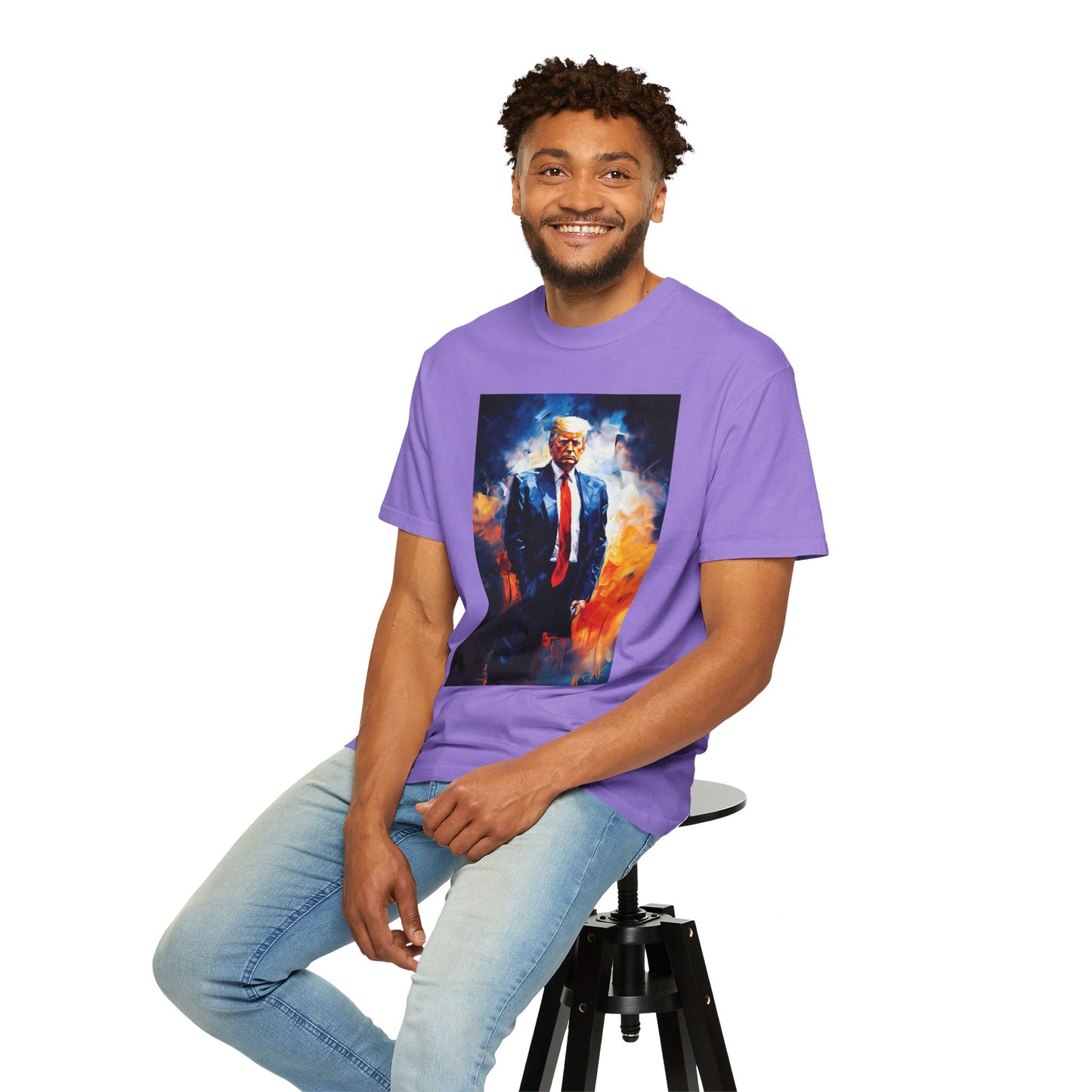 "Trump Portrait" #22, Unisex T-shirt (Light Colors)
