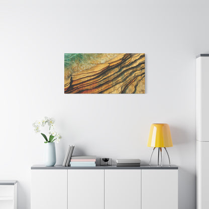 "Tales Spoken by Land & Sea", Fine Art Matte Canvas, Stretched, 1.25"