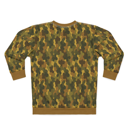 "SASR Day-Ops Camouflage", Unisex Sweatshirt (SASR Light Brown Cuffs and Collar)