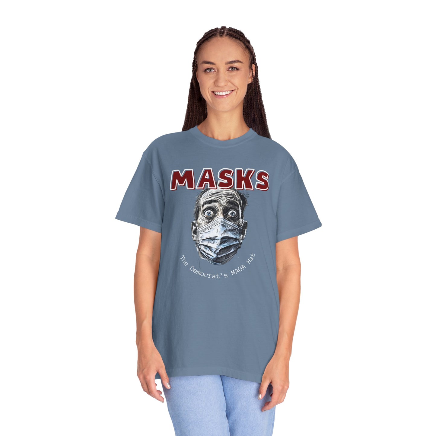 "MASKS - The Democrat's MAGA Hat", Unisex T-shirt