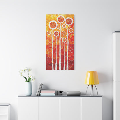"Solar Grove", Fine Art Matte Canvas, Stretched, 1.25"