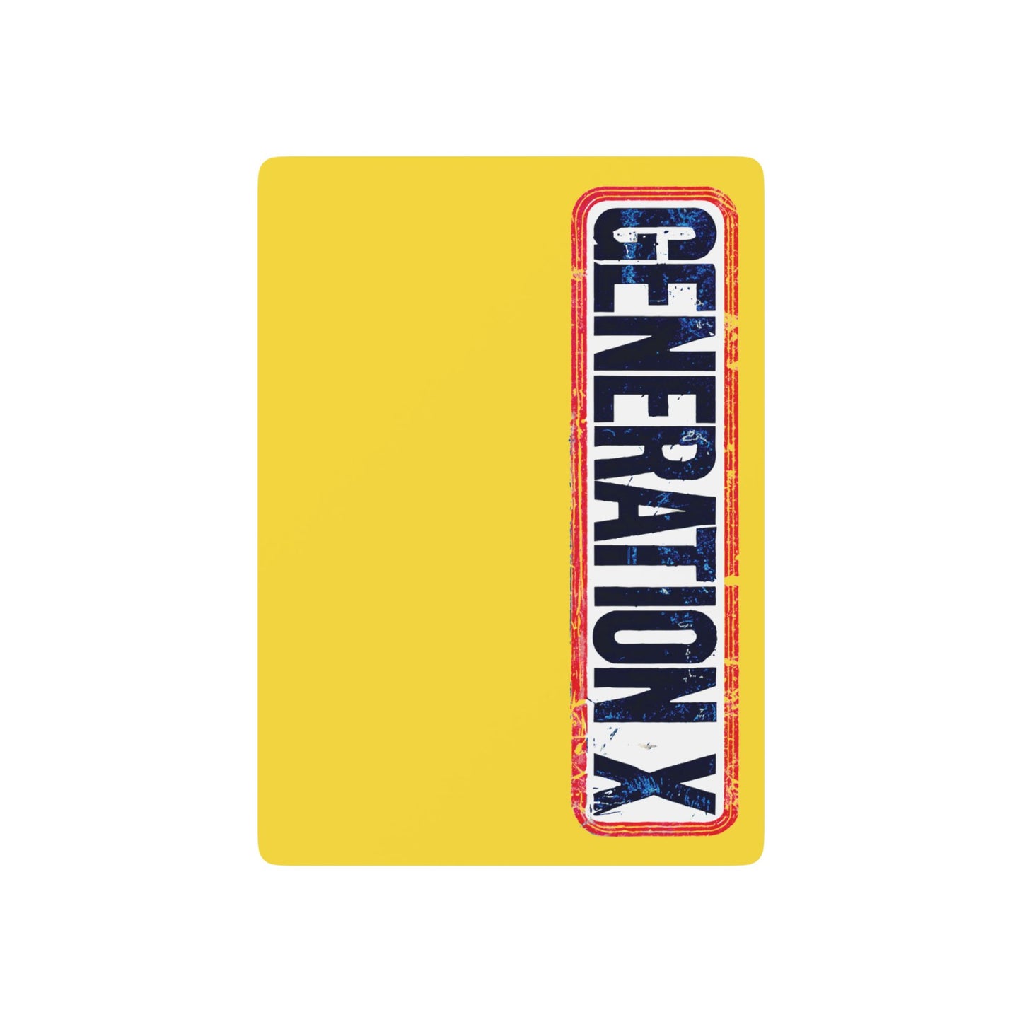 "Generation X", Retro Playing Cards (Lady Finger Banana)