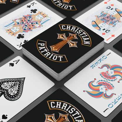 "Christian Patriot" #03, Christian Playing Cards (Void Black)