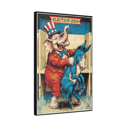 "MAGA Spanked the Donkeys 2024", Stretched Classic Canvas Print