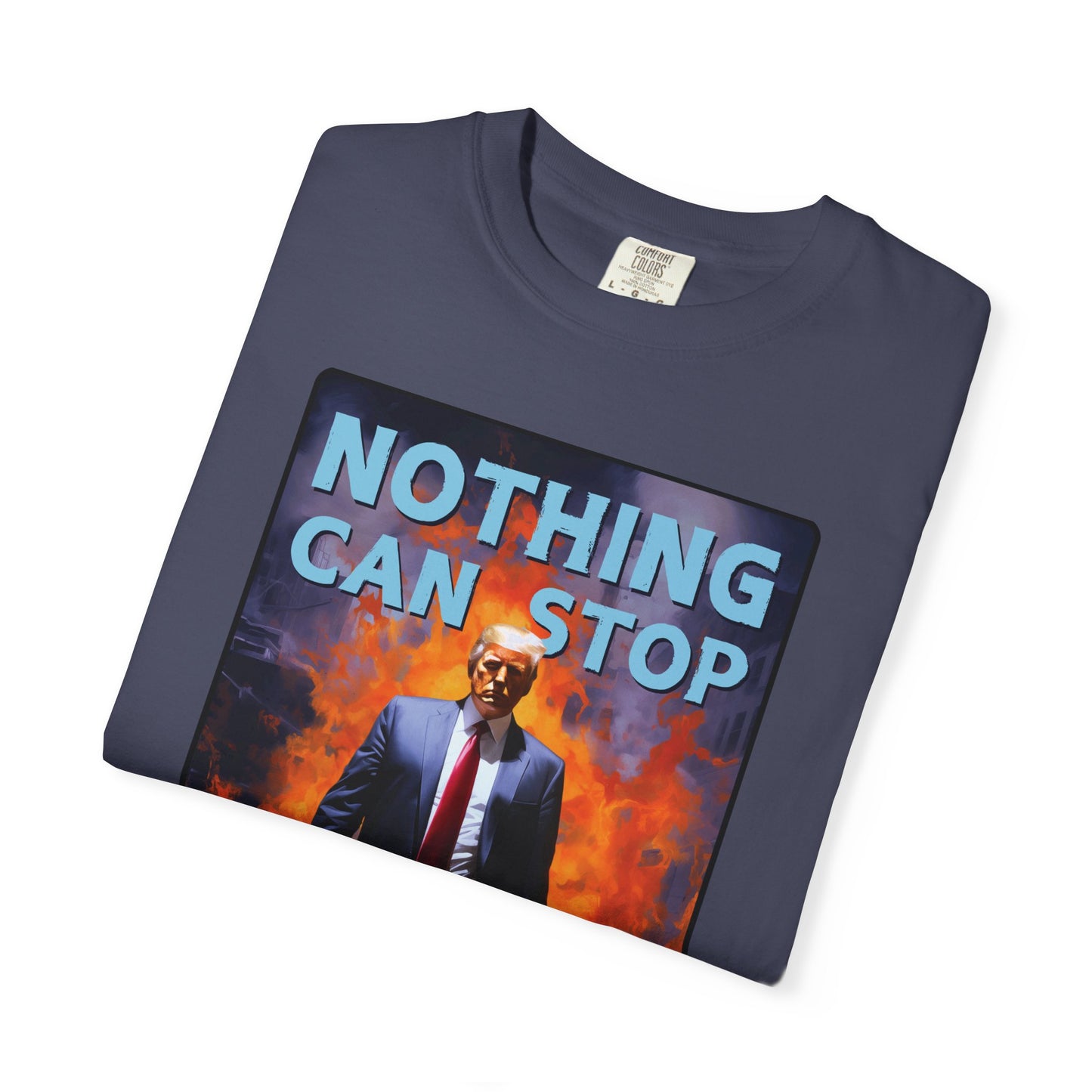 "Nothing Can Stop Trump", Unisex T-shirt (Dark Colors)