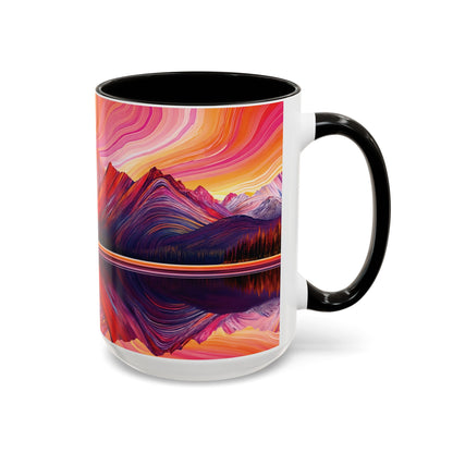 "For In Him All Things Were Created" Colossians 1:16 (NIV), Colorful Mugs (11oz & 15oz)