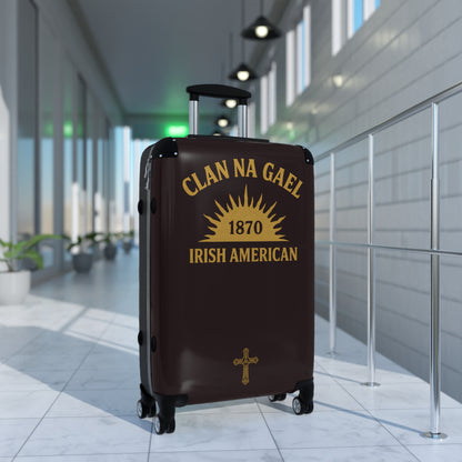 "Clan na Gael - Irish American", Suitcase (Seal Brown)