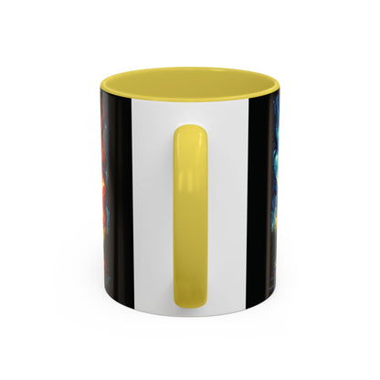 "Naomh Solus (Gaelic) - Sacred Light (English)", Colorful Mugs (11oz, 15oz)