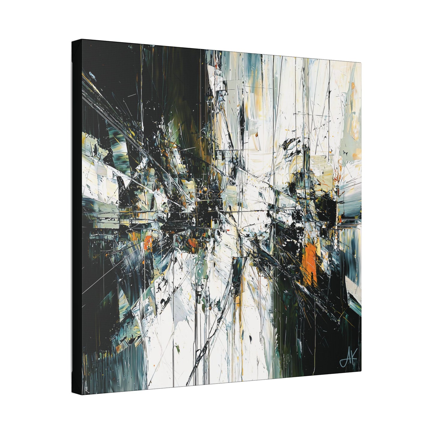 "Abstract 543", Stretched Classic Canvas Fine Art Print