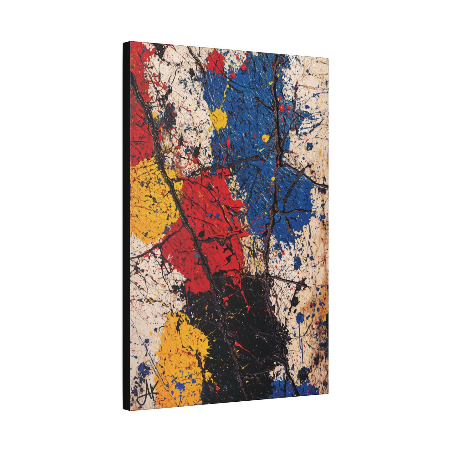 "Abstract 282", Stretched Classic Canvas Fine Art Print