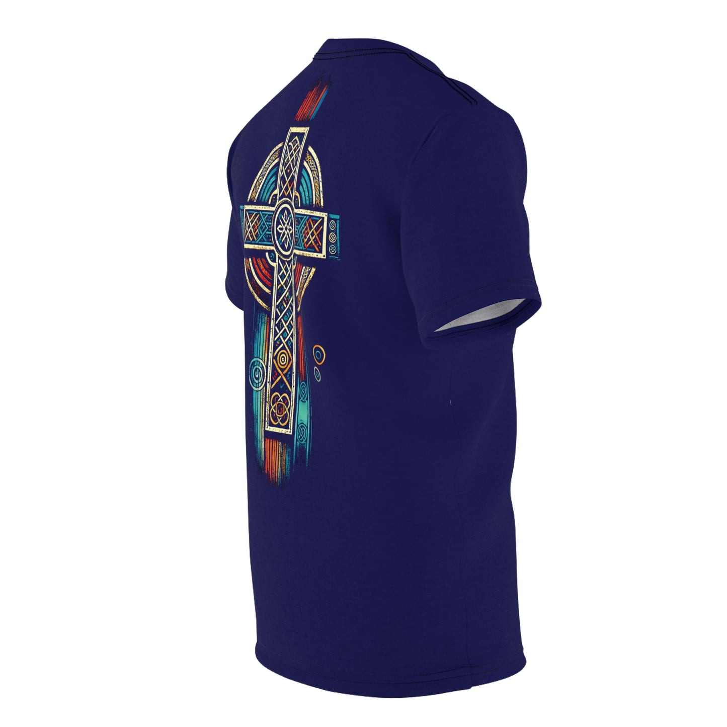 "Ancestral Faith", Unisex Tee (Obsidian Blue)