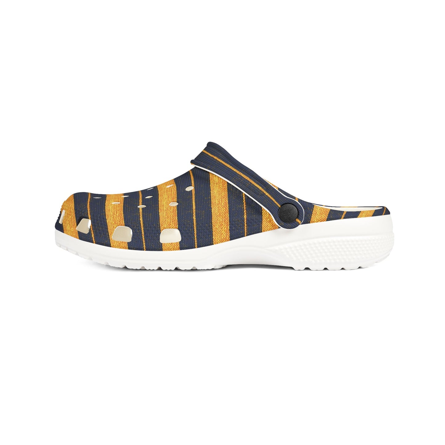 "Golden Ensign", Foam Rubber Clogs