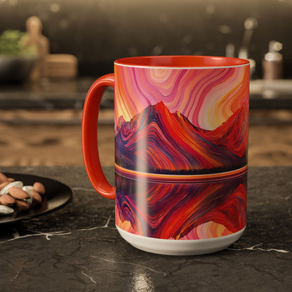"For In Him All Things Were Created" Colossians 1:16 (NIV), Colorful Mugs (11oz & 15oz)