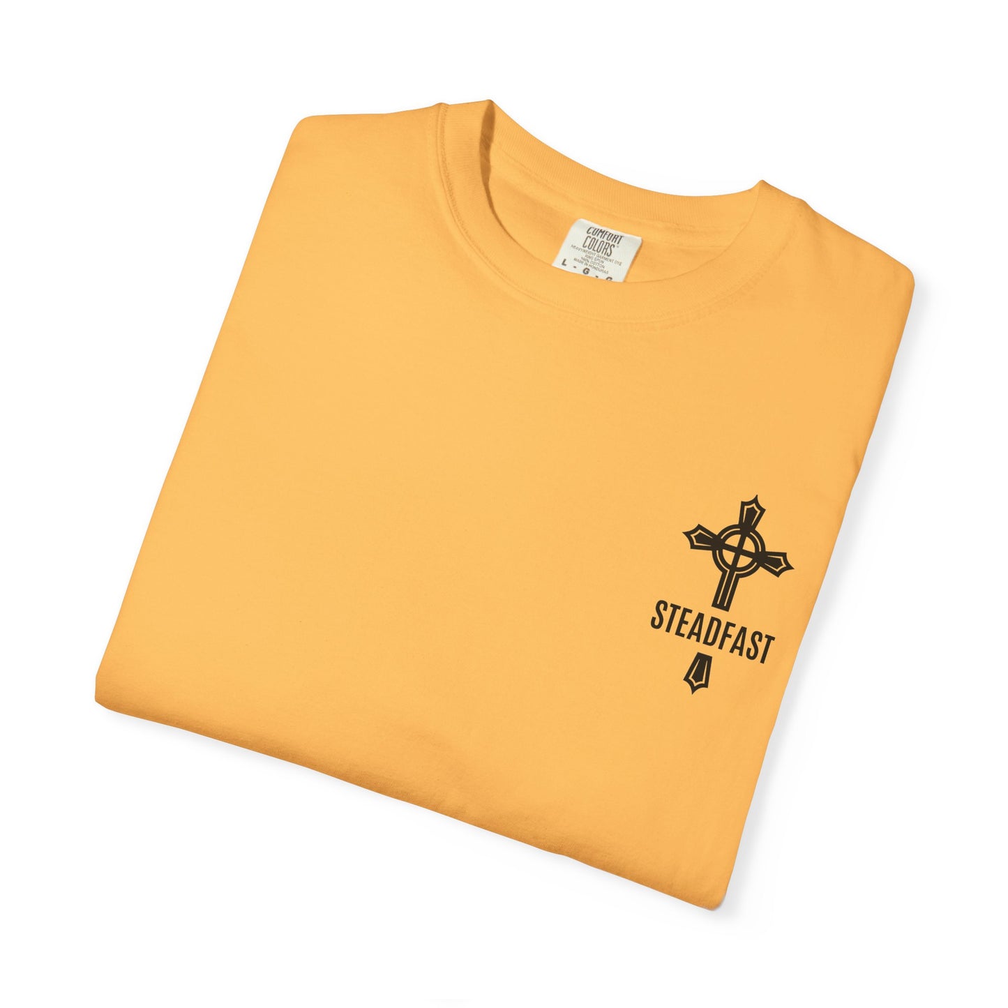 "Steadfast Cross in Black", Unisex T-shirt