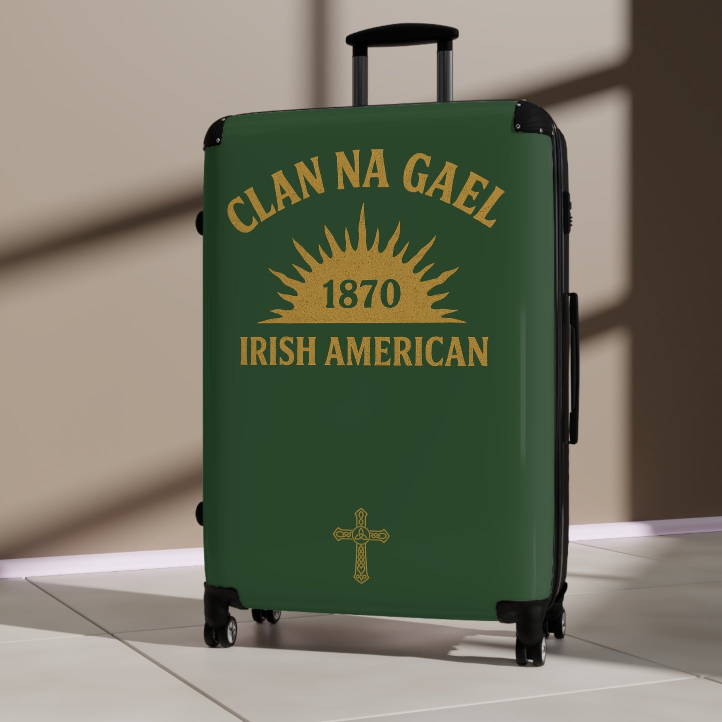 "Clan na Gael - Irish American", Suitcase (Brithemain Green)
