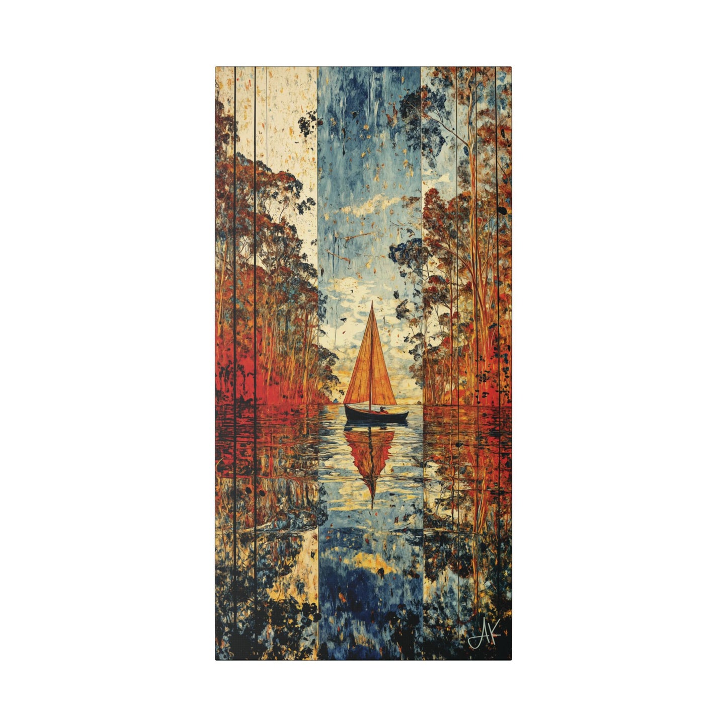 "The Gaels: Born of Wind and Fire", Stretched Classic Canvas Fine Art Print