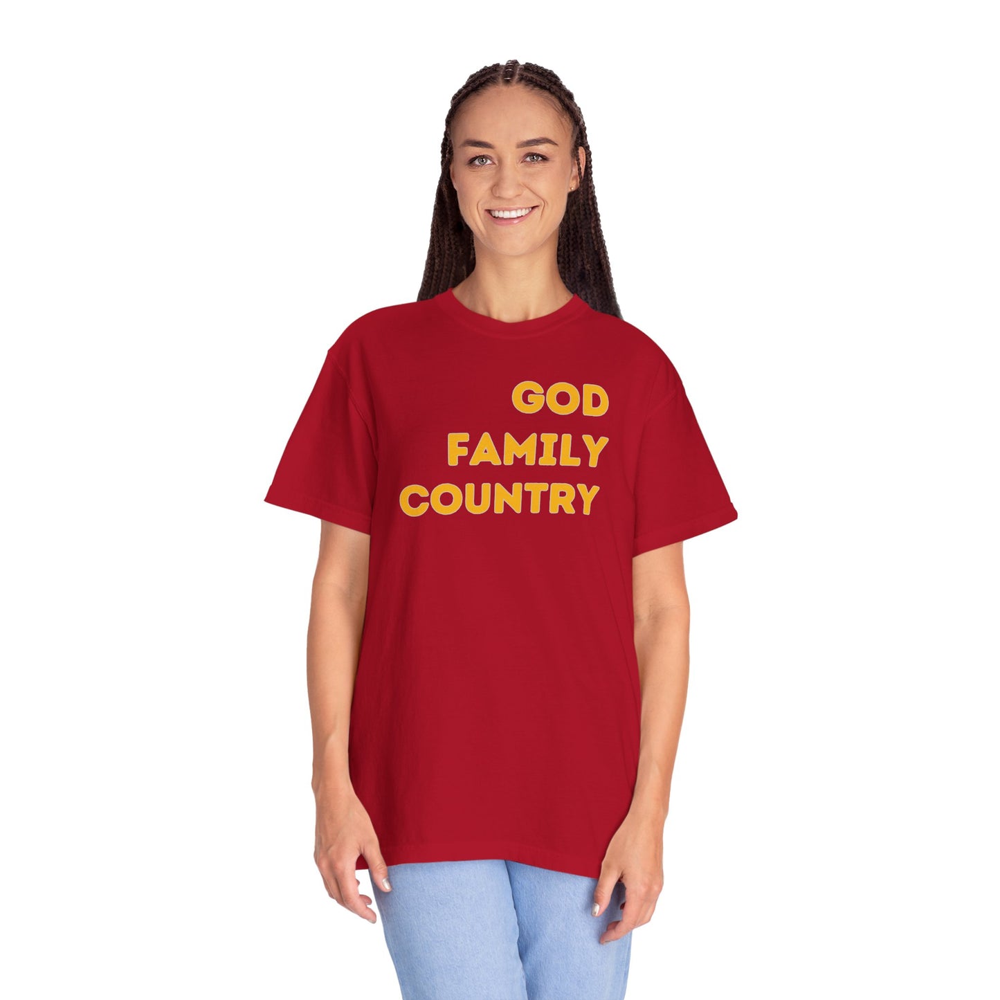 "God Family Country", Unisex T-shirt