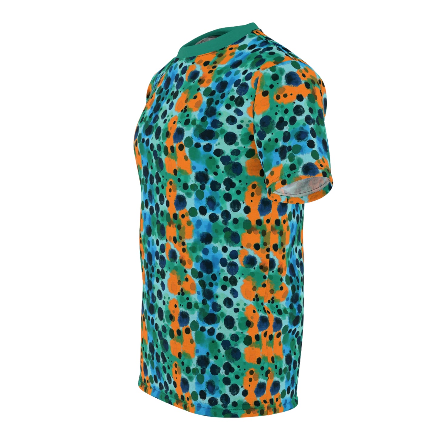 "Midnight Coral", Unisex Tee (Ocean Green)