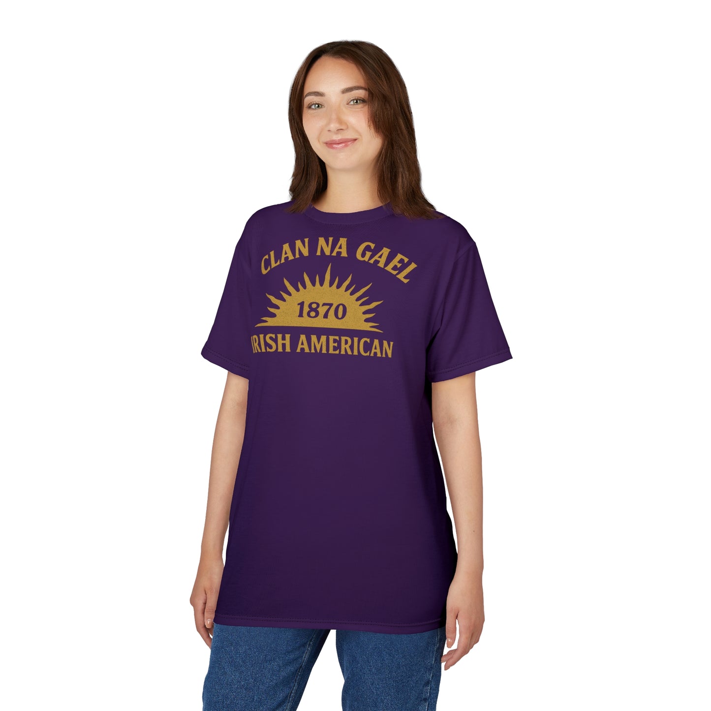 "Clan na Gael - Irish American", Unisex T-shirt (Beaker People)