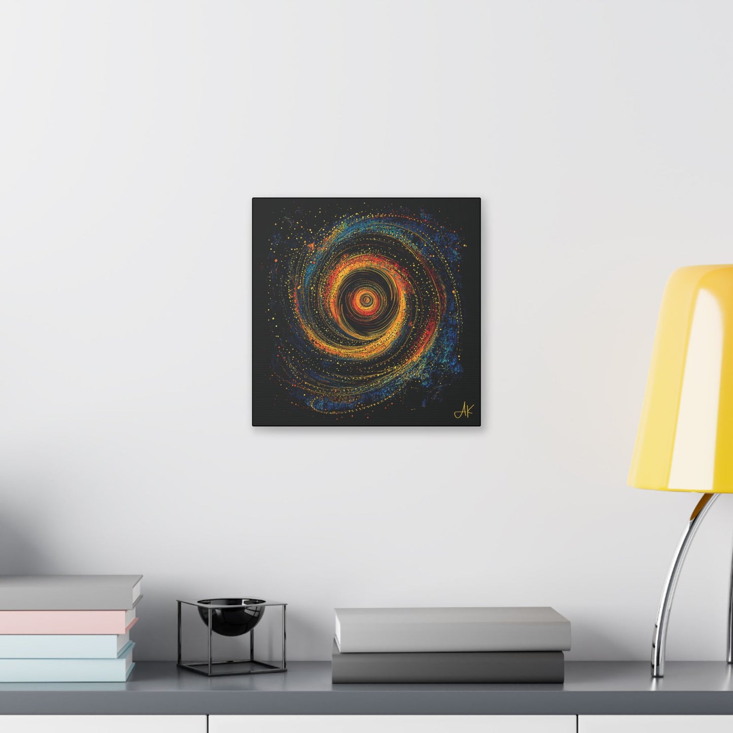 "Galactic Spiral", Stretched Classic Canvas Fine Art Print