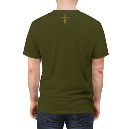 "Clan na Gael - Irish American", Unisex T-shirt (Fianna Green)