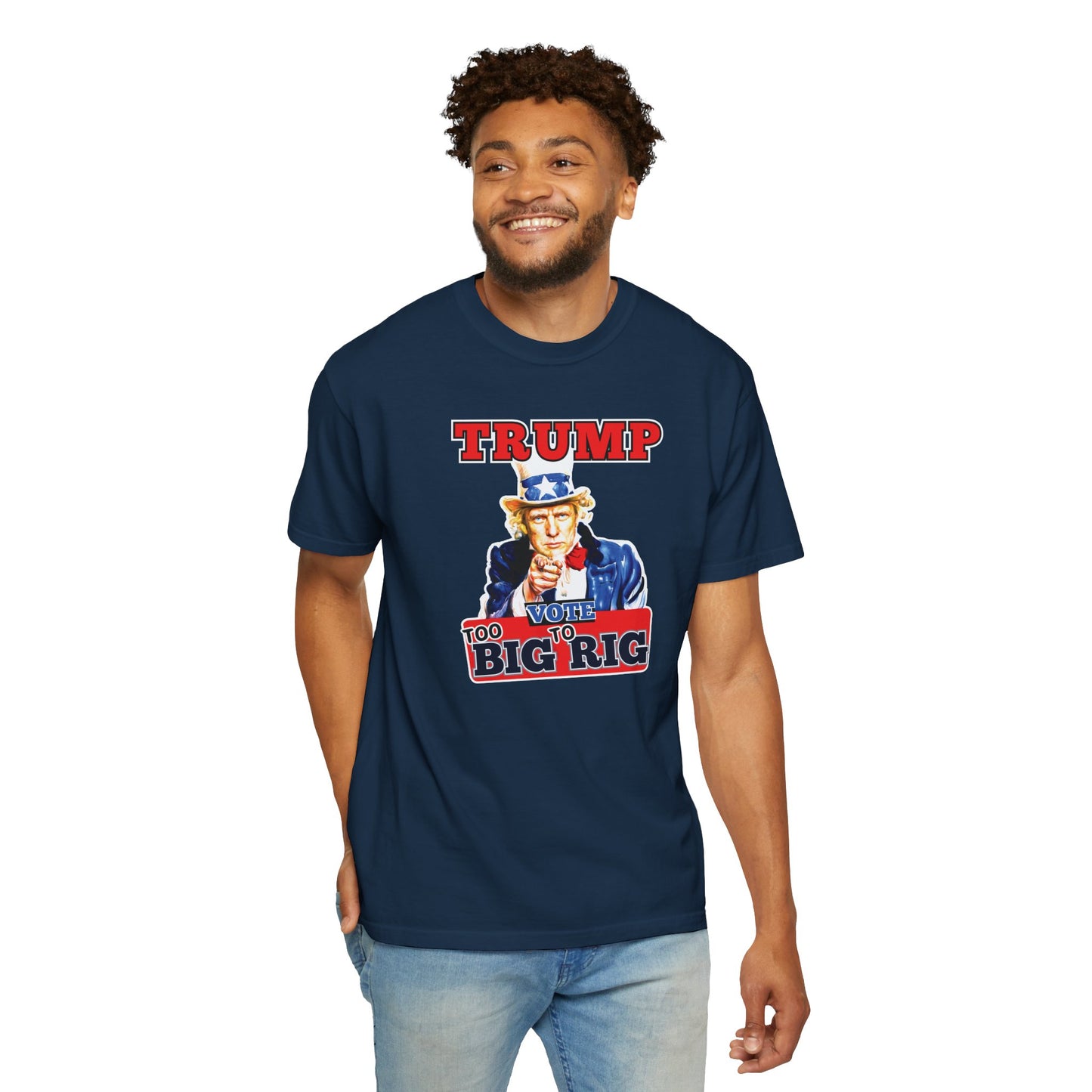 "Trump - Too Big To Rig", Unisex T-shirt