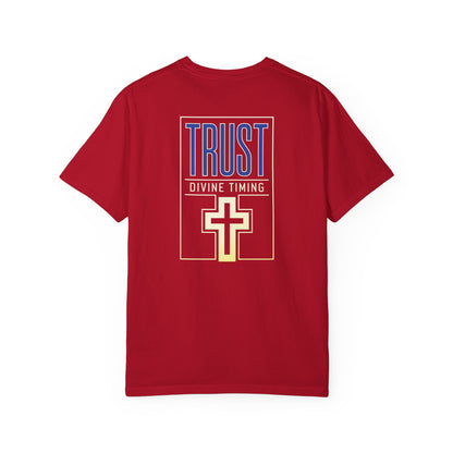 "Trust Divine Timing" #01, Unisex T-shirt