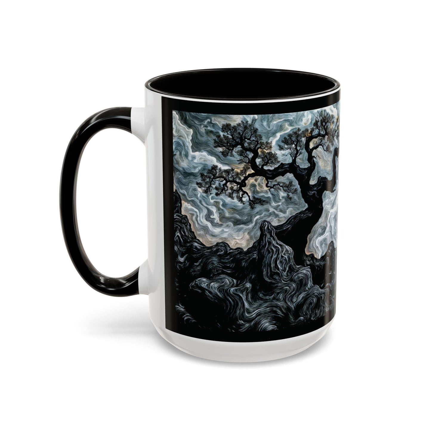 "An Crann Naomh (Gaelic) - The Sacred Tree (English)", Colorful Mugs (11oz & 15oz)