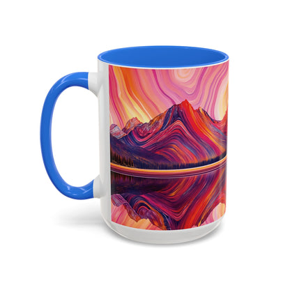 "For In Him All Things Were Created" Colossians 1:16 (NIV), Colorful Mugs (11oz & 15oz)
