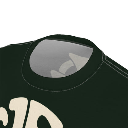 "Retro Jesus", Unisex T-shirt (Dark Woodland)