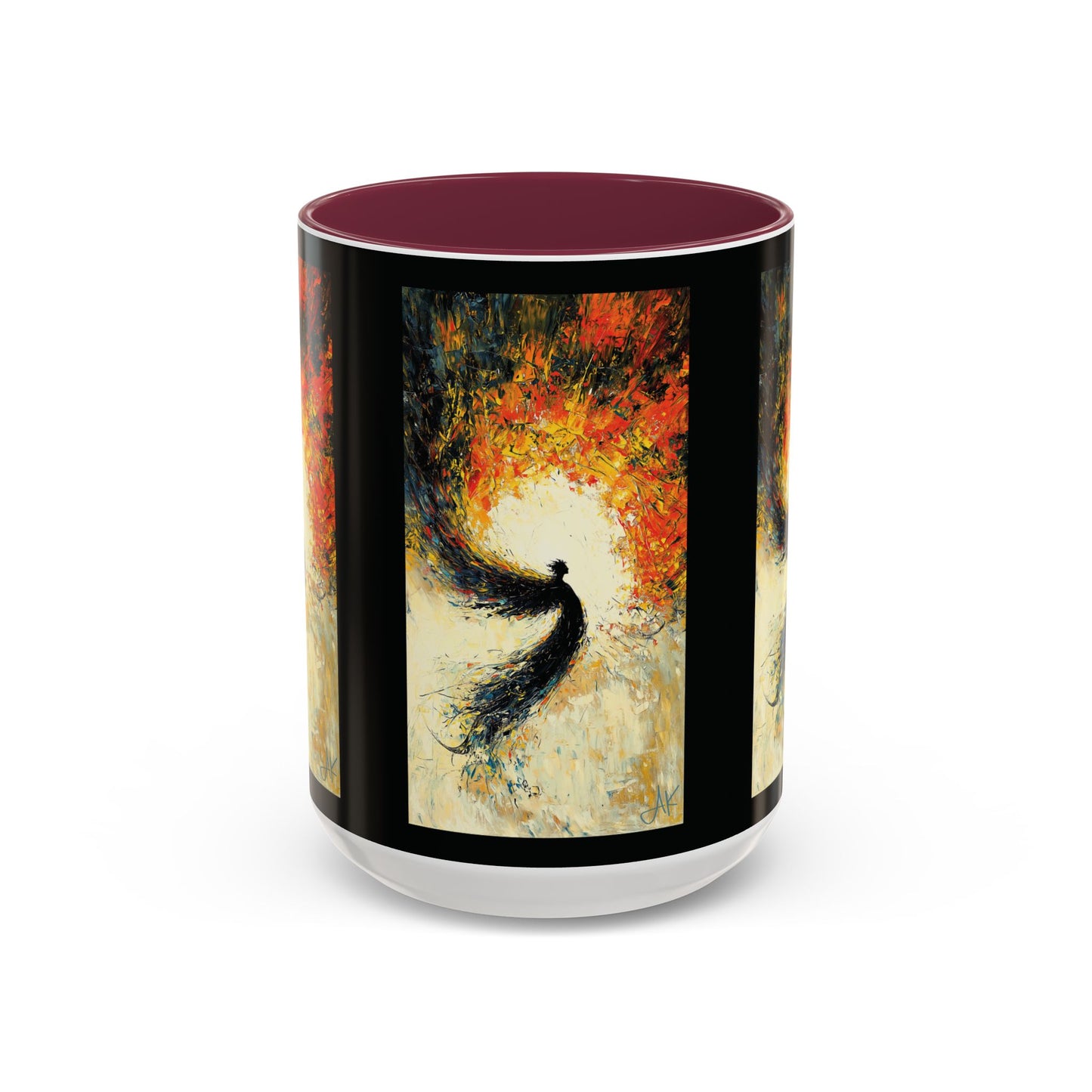 "Seraphic Aegis", Colorful Mugs (11oz, 15oz)