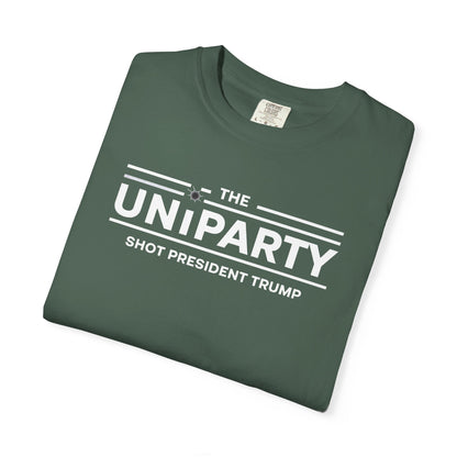 "The Uniparty Shot President Trump" #03, Unisex T-shirt