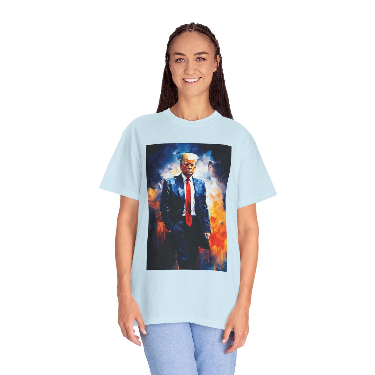 "Trump Portrait" #22, Unisex T-shirt (Light Colors)