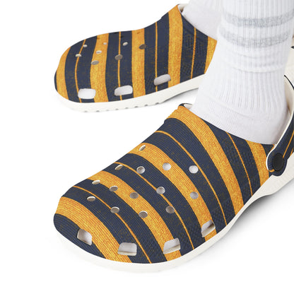 "Golden Ensign", Foam Rubber Clogs