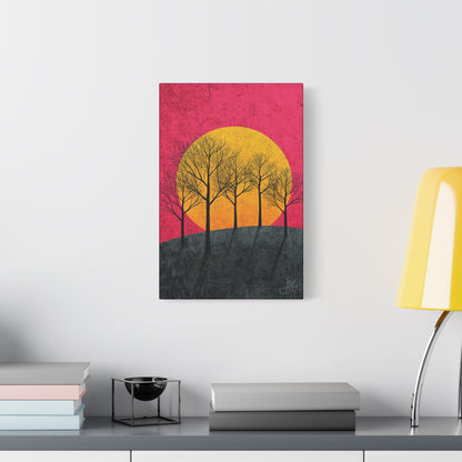 "Colors of Days End", Fine Art Matte Canvas, Stretched, 1.25"