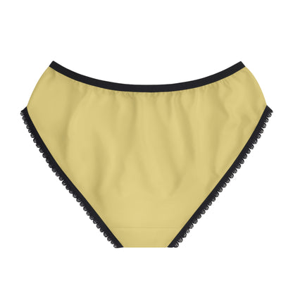 "DEI - Didn't Earn It" #14, Women's Briefs (Buff Orange)