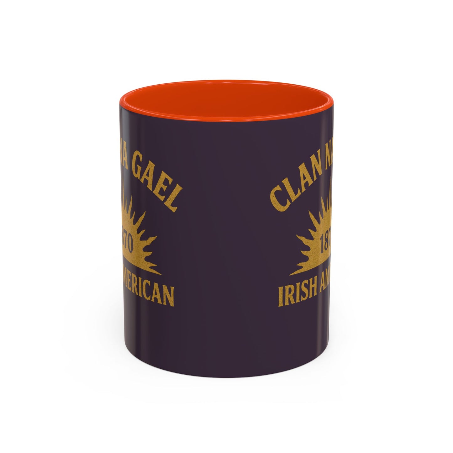 "Clan na Gael - Irish American", Colorful Mugs (11oz, 15oz) (Purple Verbena)