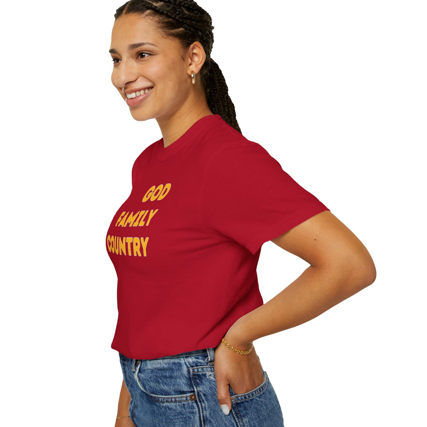 "God Family Country", Unisex T-shirt